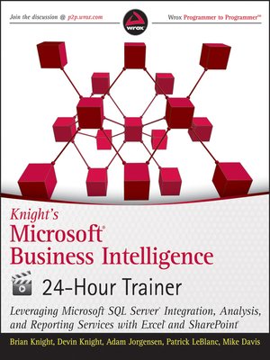 cover image of Knight's Microsoft Business Intelligence 24-Hour Trainer